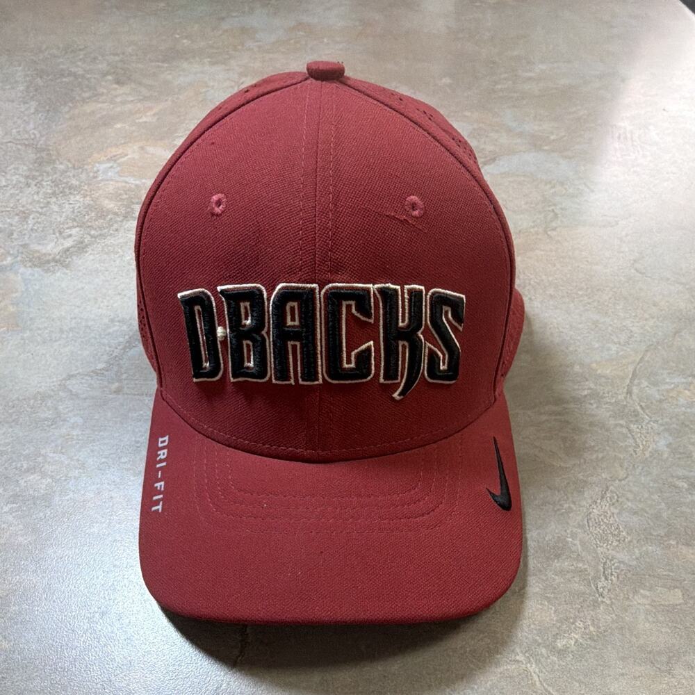 Nike Dri-FIT Arizona Diamondbacks MLB Baseball Cap Hat Red/Black
